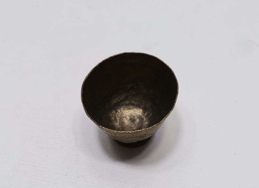 1800 BAŞLARI OSMANLI DÖNEMİ BRONZ FİNCAN ZARFI