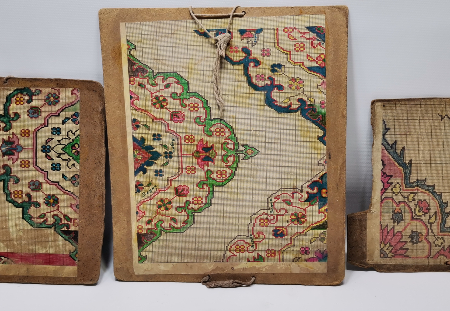 3 ADET ISPARTA YÖRESİ HALI ÖRNEĞİ KATOLOĞU