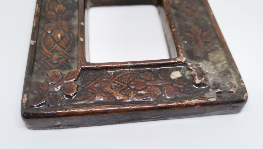 ANTİKA EL BOYAMA KÜTAHYA FOTOĞRAF ÇERÇEVESİ