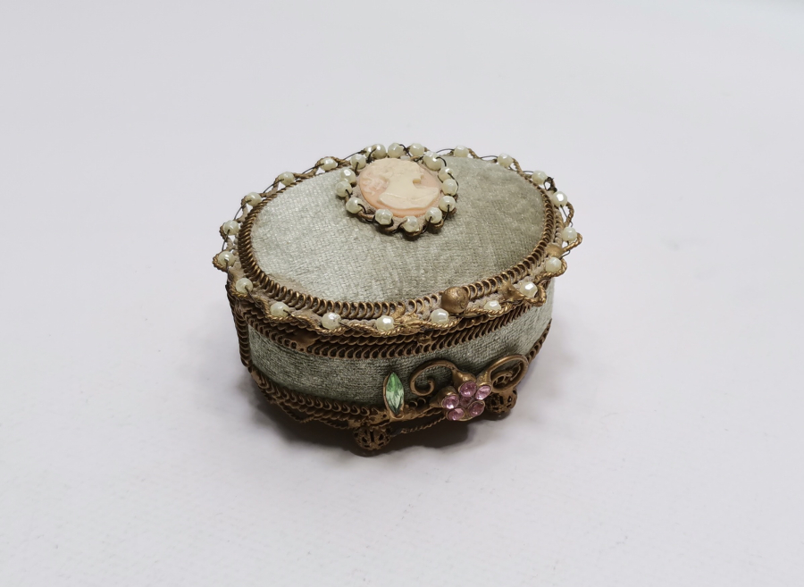 ANTİKA İNGİLİZ MÜCEVHER KUTUSU