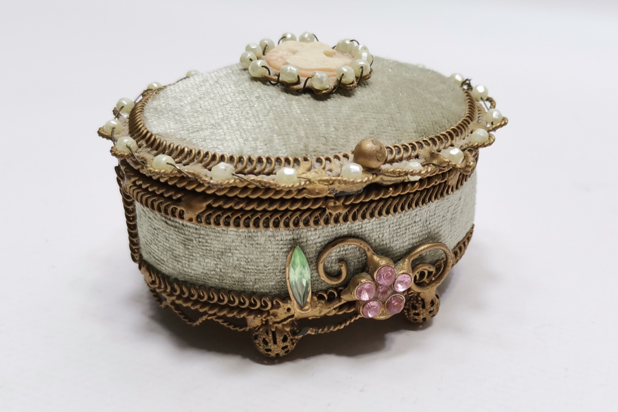 ANTİKA İNGİLİZ MÜCEVHER KUTUSU