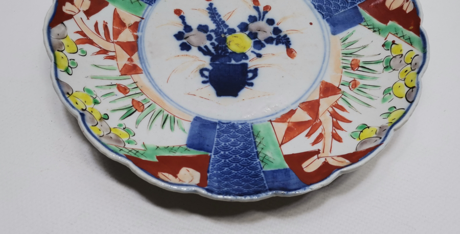 EL BOYAMA ANTİKA ESKİ ÇİN TABAK