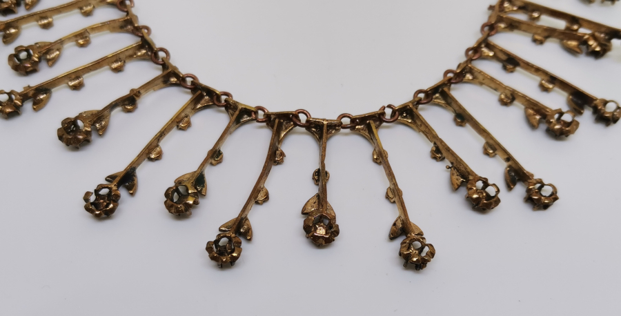 ELMAS TAŞLI ÖZEL YAPIM SU YOLU GERDANLIK