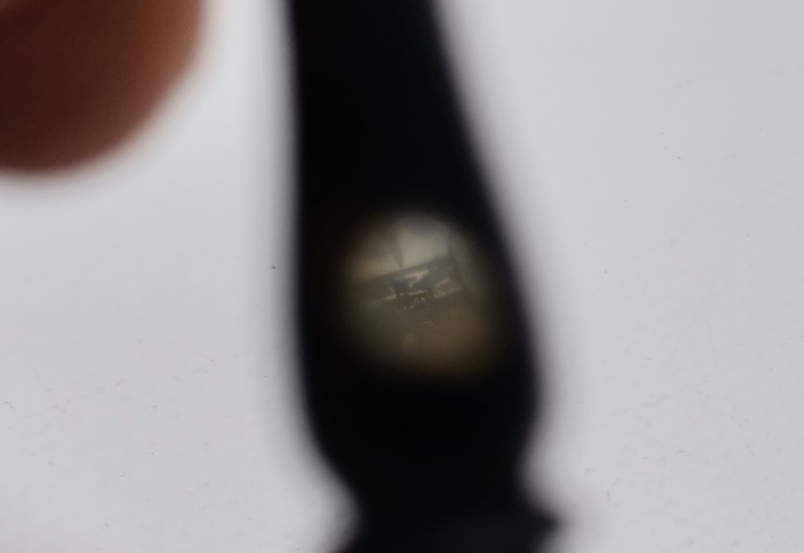 İÇİNDE KABE-İ ŞERİF GÖRSELİ BULUNAN MİKRO FOTOĞRAFLI OSMANLI DÖNEMİ AHŞAP NAMAZ TESPİHİ