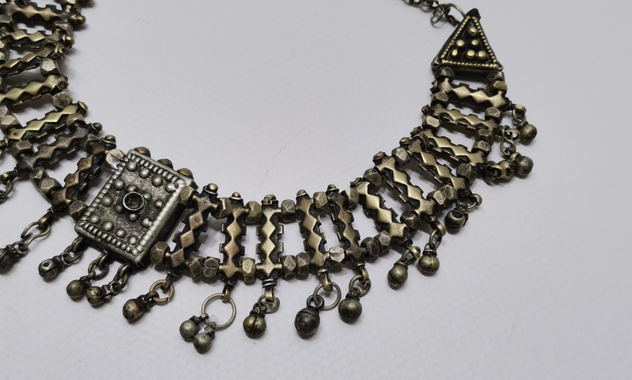 OSMANLI DÖNEMİ BÜYÜK BOY GELİN DÖSLÜĞÜ - GERDANLIK