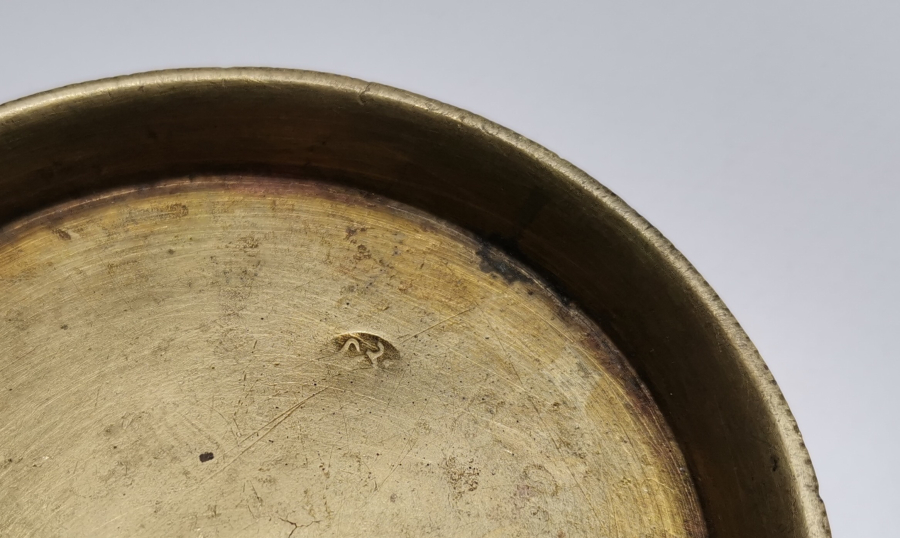 OSMANLI DÖNEMİ DAMGALI KAHVECİ TAKA TUKASI