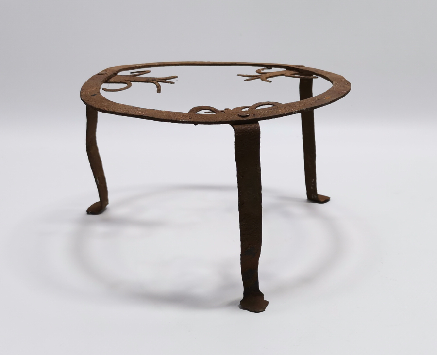 OSMANLI DÖNEMİ EL YAPIMI KOÇ BAŞLI SACAYAĞI