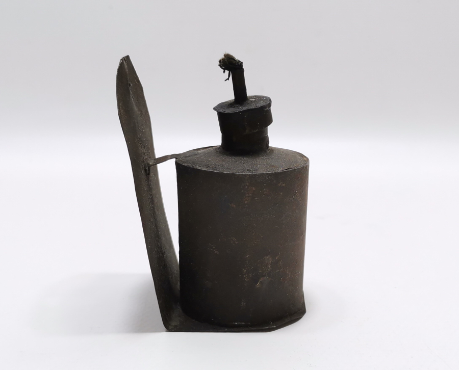 OSMANLI DÖNEMİ EL YAPIMI KÖY İŞİ İDARE LAMBASI