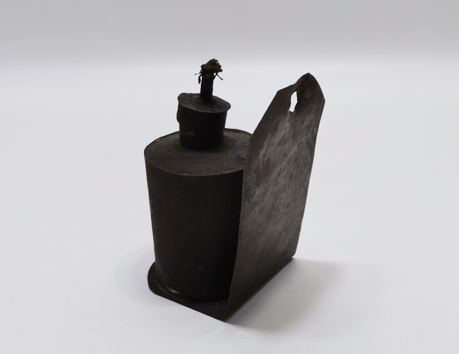 OSMANLI DÖNEMİ EL YAPIMI KÖY İŞİ İDARE LAMBASI