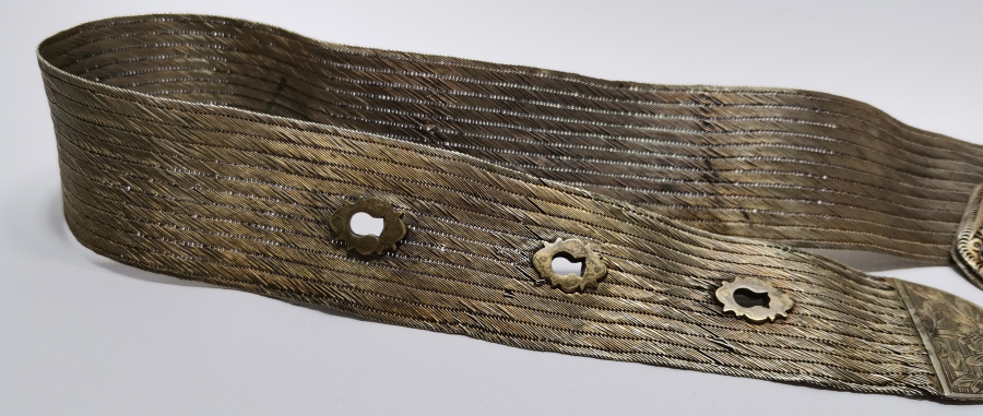 OSMANLI DÖNEMİ HASIR ÖRME TRABZON İŞİ GELİN KEMERİ