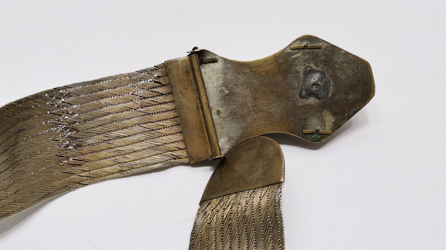 OSMANLI DÖNEMİ HASIR ÖRME TRABZON İŞİ GELİN KEMERİ