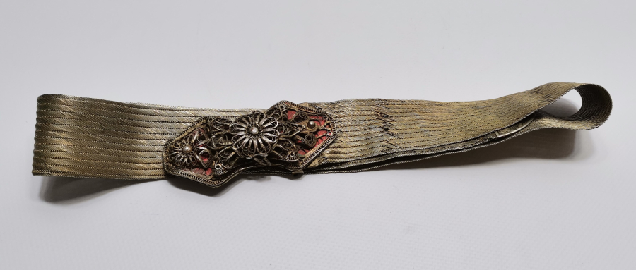 OSMANLI DÖNEMİ HASIR ÖRME TRABZON İŞİ GELİN KEMERİ