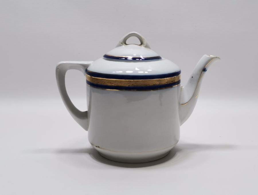 OSMANLI DÖNEMİ KUZNETSOV PORSELEN ÇAYDANLIK