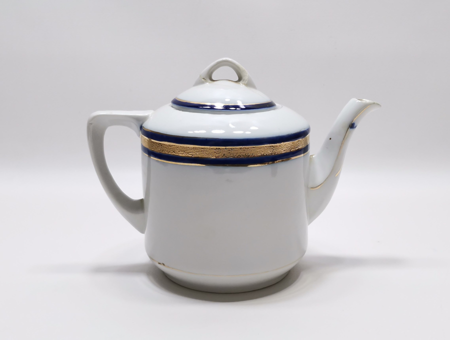 OSMANLI DÖNEMİ KUZNETSOV PORSELEN ÇAYDANLIK