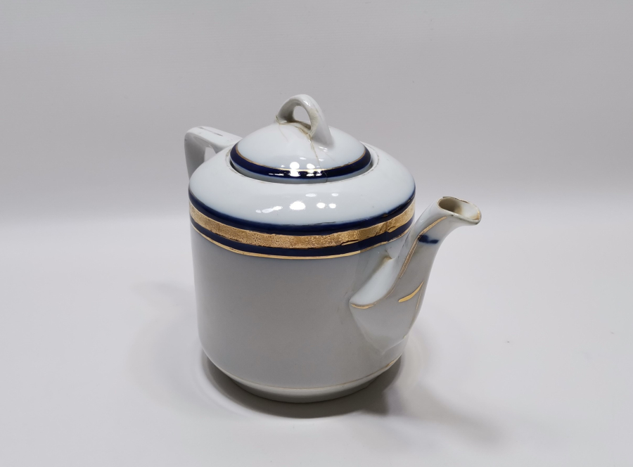 OSMANLI DÖNEMİ KUZNETSOV PORSELEN ÇAYDANLIK