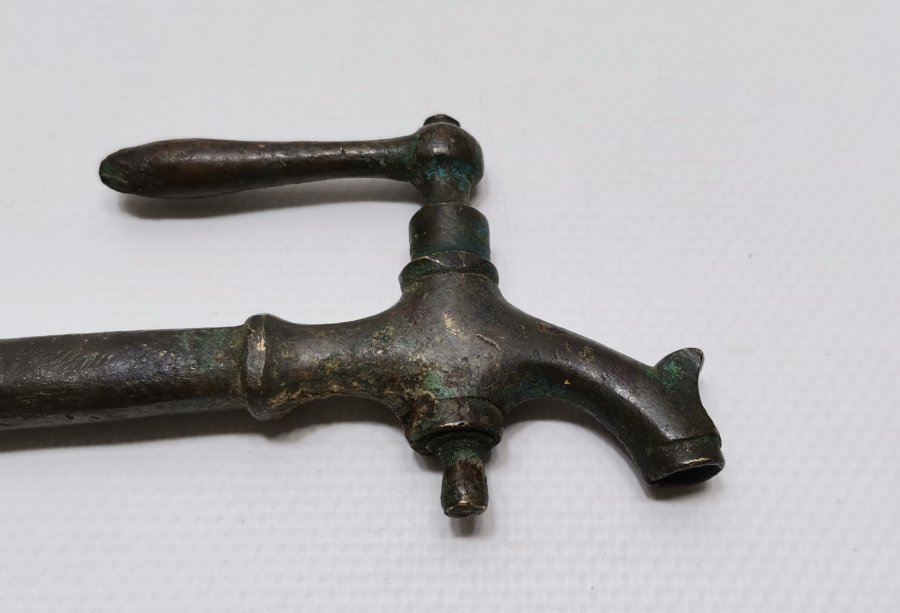 OSMANLI DÖNEMİ NADİR FORMDA SÜLEYMANİYE İŞİ KURNA - MUSLUK