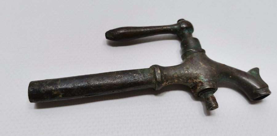 OSMANLI DÖNEMİ NADİR FORMDA SÜLEYMANİYE İŞİ KURNA - MUSLUK