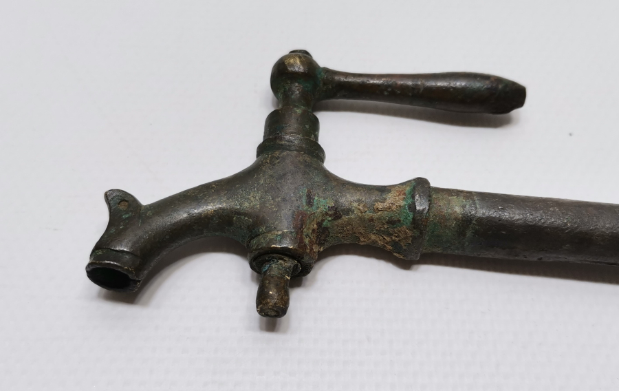 OSMANLI DÖNEMİ NADİR FORMDA SÜLEYMANİYE İŞİ KURNA - MUSLUK