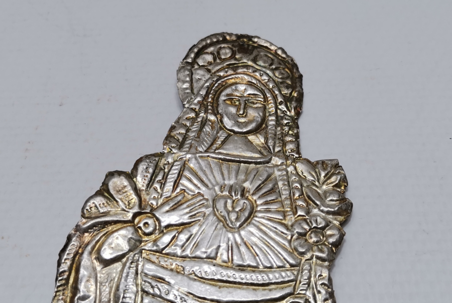 OSMANLI DÖNEMİ RUM İŞİ GÜMÜŞ ADAKLIK - TILSIM