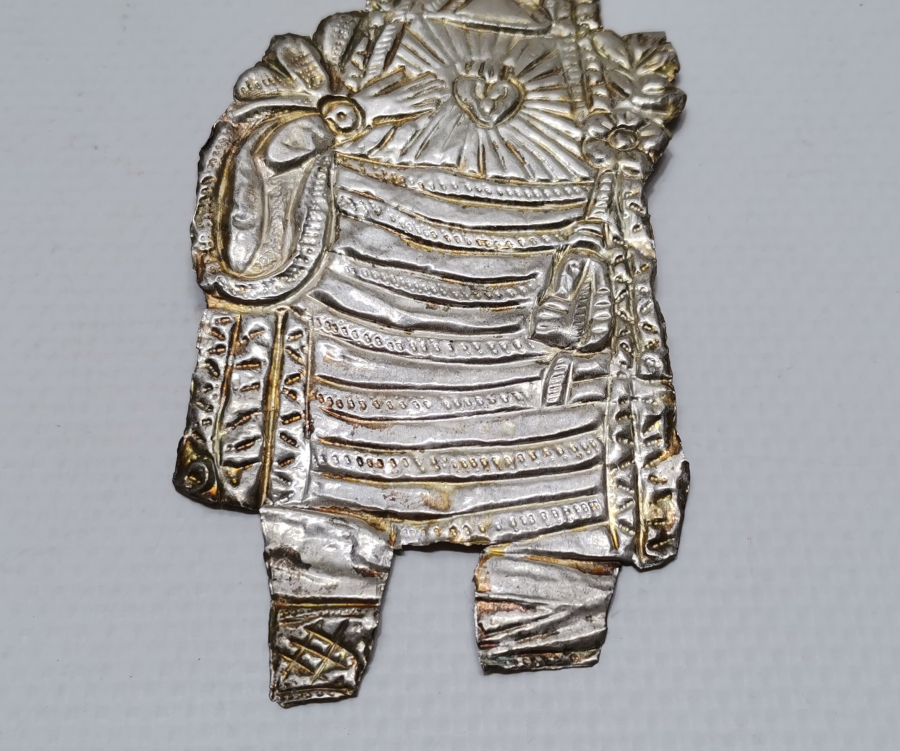 OSMANLI DÖNEMİ RUM İŞİ GÜMÜŞ ADAKLIK - TILSIM