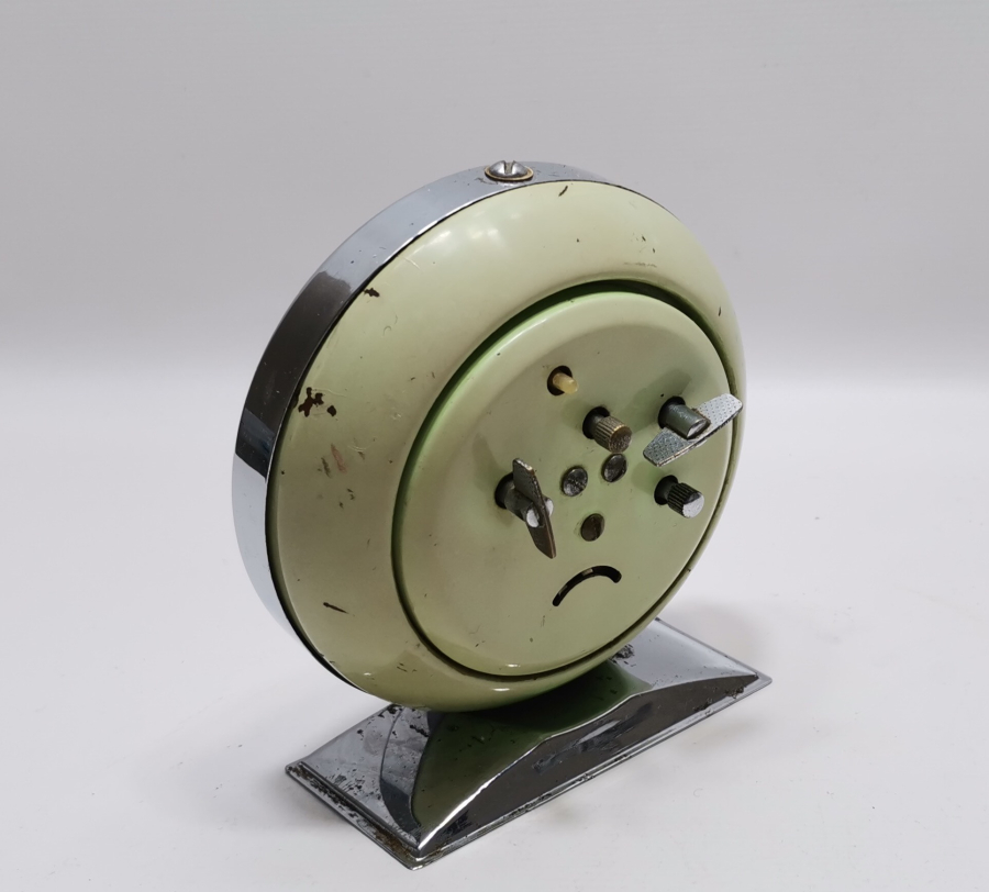 ANTİKA NOSTALJİK TAVUKLU VE CİVCİVLİ MASA SAATİ