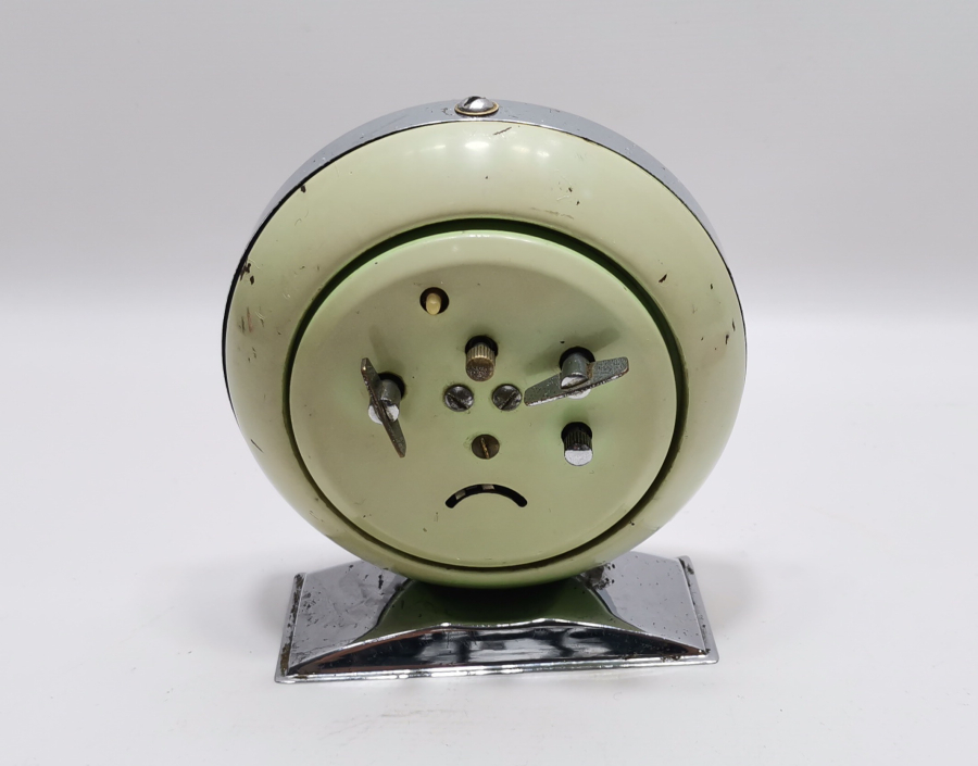 ANTİKA NOSTALJİK TAVUKLU VE CİVCİVLİ MASA SAATİ