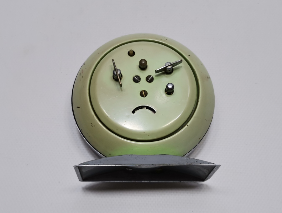 ANTİKA NOSTALJİK TAVUKLU VE CİVCİVLİ MASA SAATİ