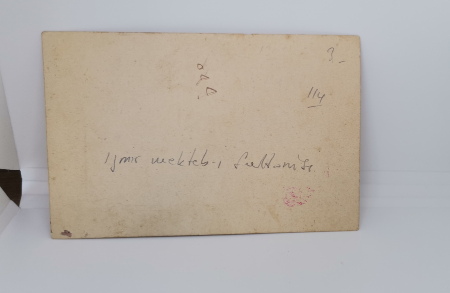 İZMİR MEKTEB-İ SULTANİYE AİT AFERİN BELGESİ