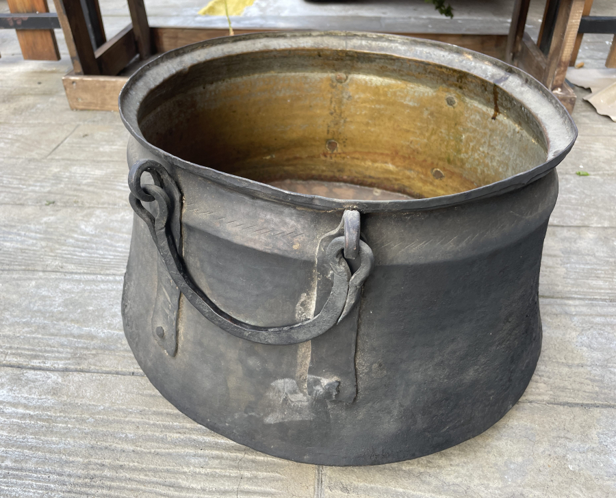 OSMANLI DÖNEMİ BÜYÜK BOY BAKIR KAZAN