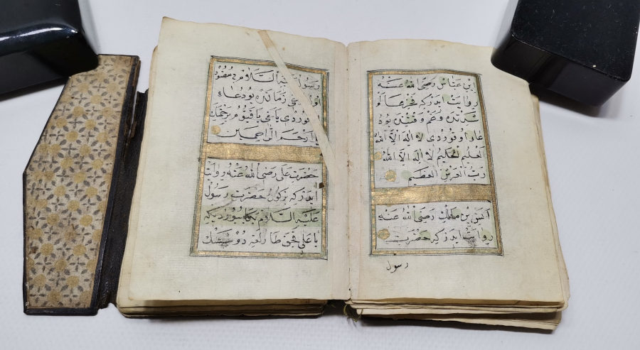 OSMANLI DÖNEMİ EL YAZMA BÜYÜK BOY ENAM-I ŞERİF