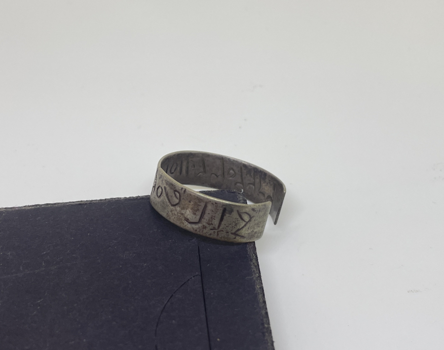 OSMANLI DÖNEMİ GÜMÜŞ TILSIMLI YÜZÜK