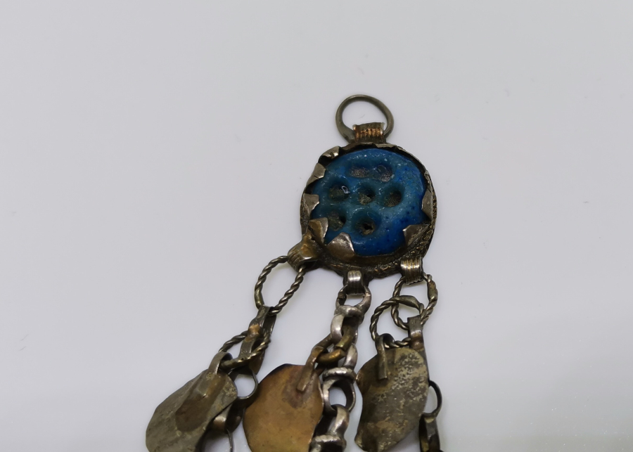 OSMANLI DÖNEMİ MARDİN İŞİ TELKARİ İŞÇİLİKLİ BEBEK NAZARLIĞI