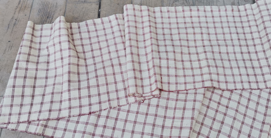 OSMANLI DÖNEMİ TAMAMI EL DOKUMA DEV BOYDA KUMAŞ