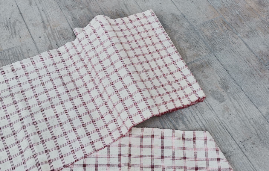 OSMANLI DÖNEMİ TAMAMI EL DOKUMA DEV BOYDA KUMAŞ