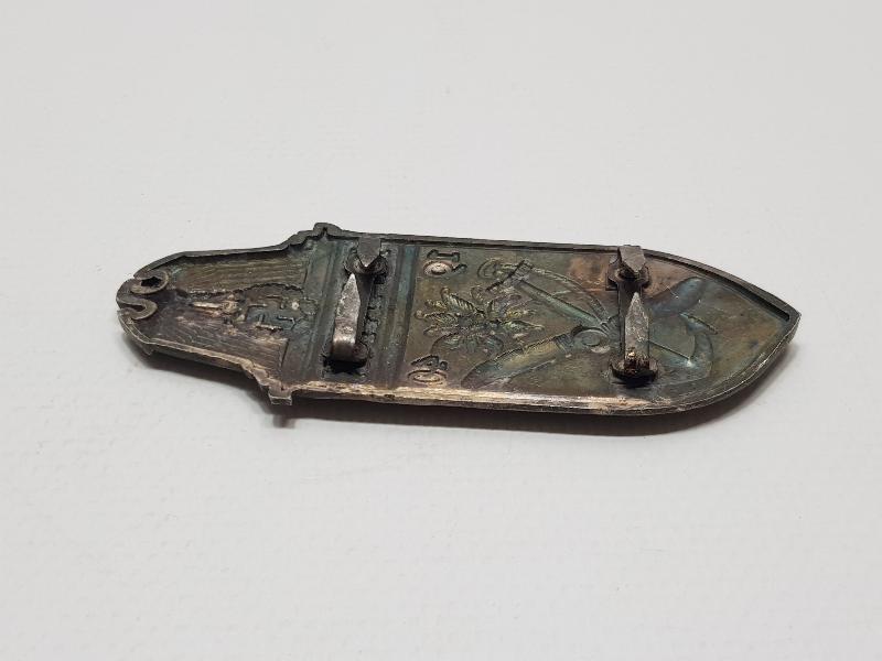 2. DÜNYA SAVAŞI DÖNEMİ 1940 TARİHLİ ALMAN NAZİ DENİZ KUVVETLERİ BRÖVESİ