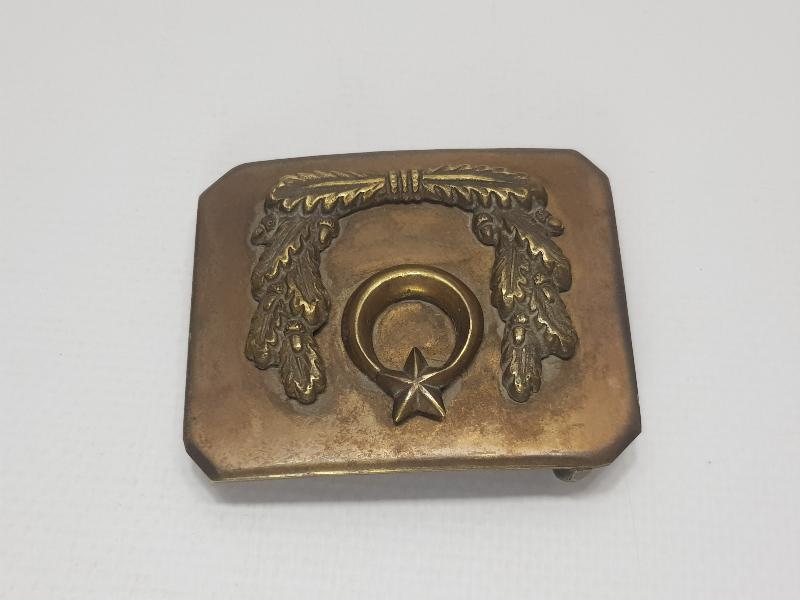 CUMHURİYET İLK DÖNEM SUBAY KEMER TOKASI