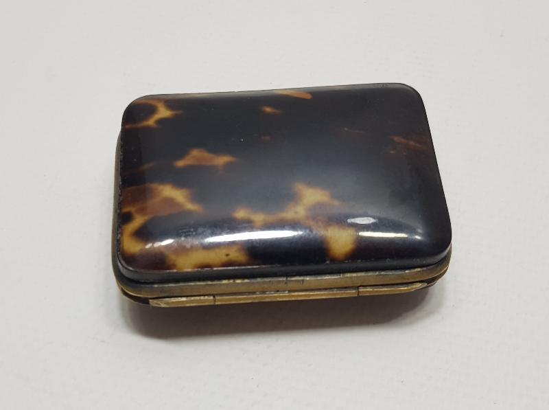 OSMANLI DÖNEMİ ÜZERİ GÜMÜŞ KAKMA BAĞA MADENİ PARA CÜZDANI