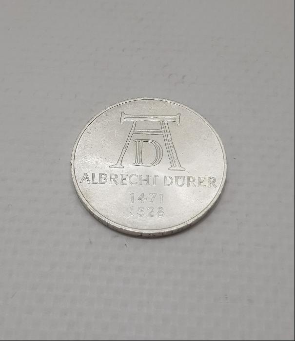 1971 TARİHLİ ALMANYA GÜMÜŞ 5 MARK HATIRA PARA