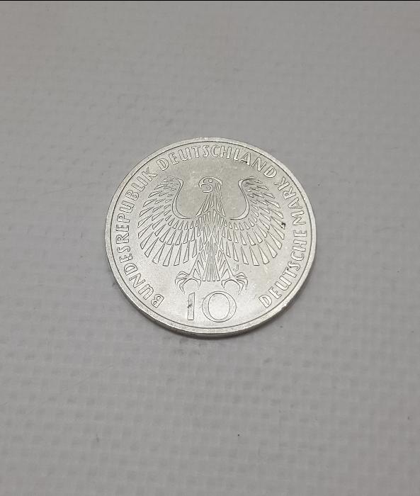 1972 MÜNİH OLİMPİYATLARI ÇİL KONDİSYONDA GÜMÜŞ 10 MARK HATIRA PARA