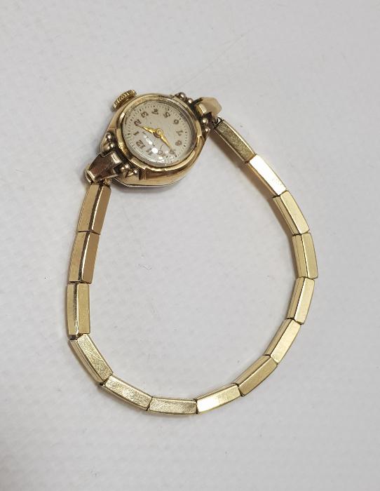 ALTIN KAPLAMA WALTHAM BAYAN KOL SAATİ  