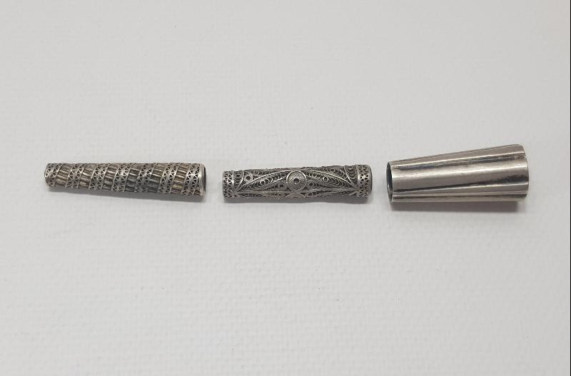 ANTİKA GÜMÜŞ AĞIZLIK LOTU