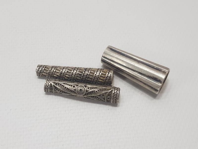 ANTİKA GÜMÜŞ AĞIZLIK LOTU