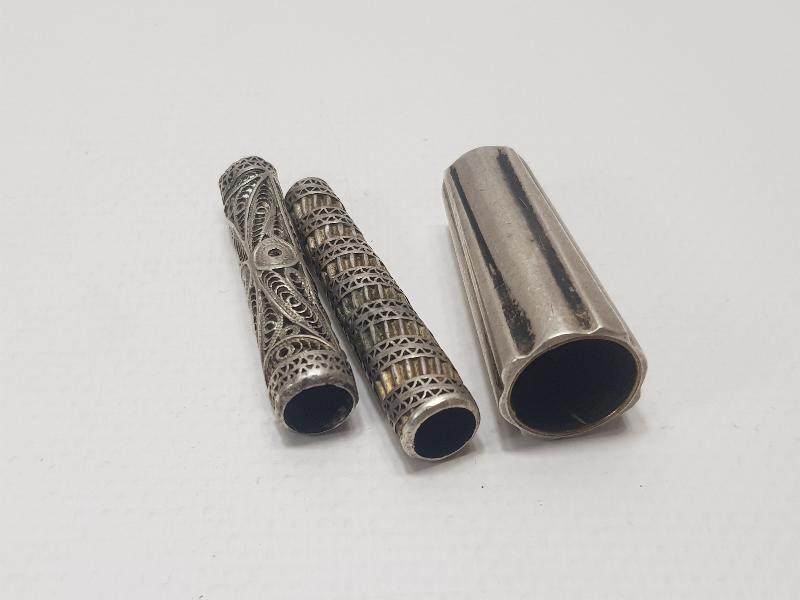 ANTİKA GÜMÜŞ AĞIZLIK LOTU