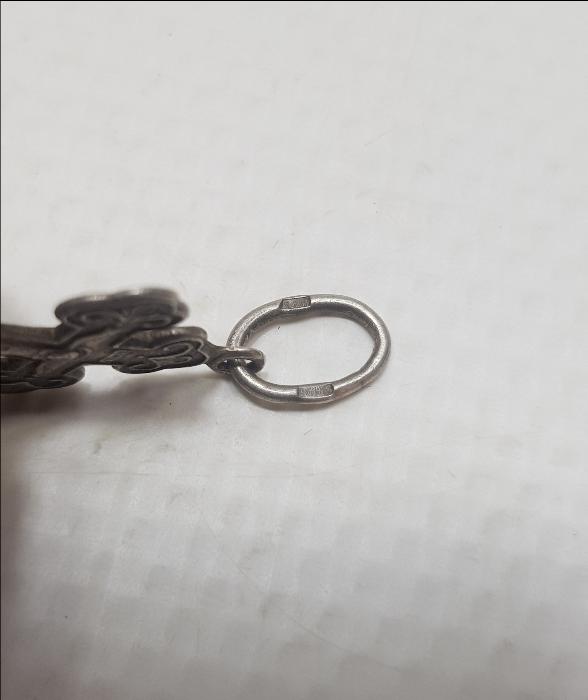 ANTİKA GÜMÜŞ HAÇ 