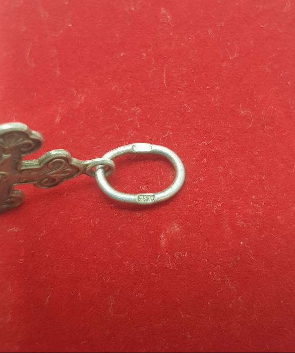 ANTİKA GÜMÜŞ HAÇ 