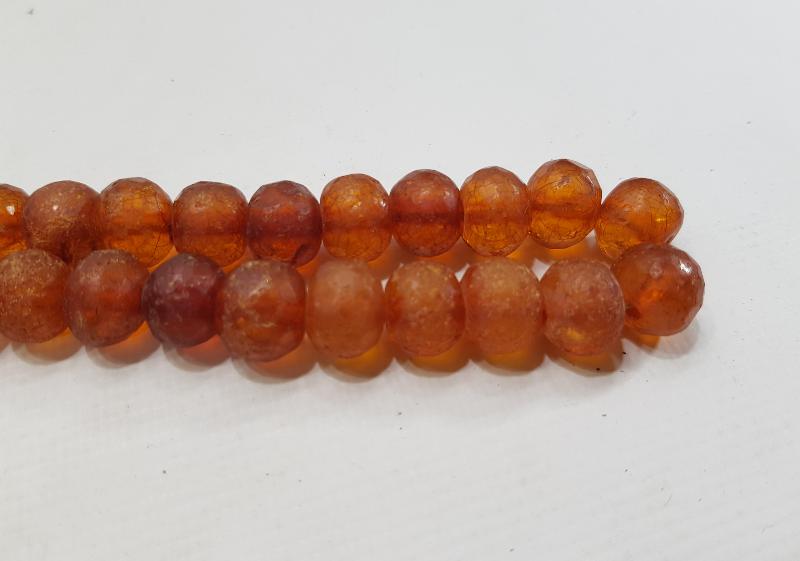 OSMANLI DÖNEMİ ÇOK NADİR FASETA KESİM DAMLA KEHRİBAR TESPİH