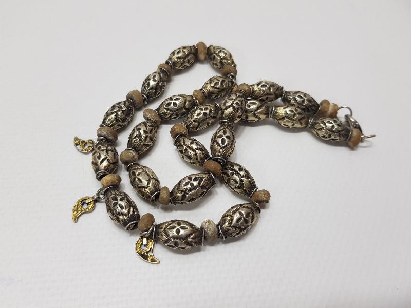 OSMANLI DÖNEMİ ERMENİ İŞİ GÜMÜŞ GERDANLIK 