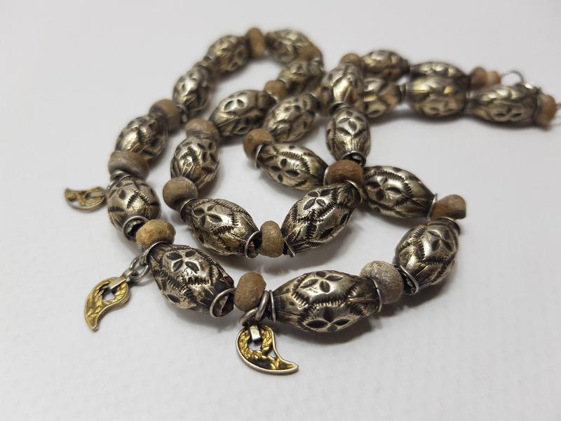 OSMANLI DÖNEMİ ERMENİ İŞİ GÜMÜŞ GERDANLIK 