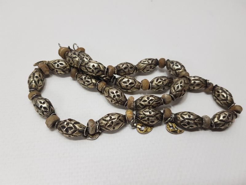 OSMANLI DÖNEMİ ERMENİ İŞİ GÜMÜŞ GERDANLIK 