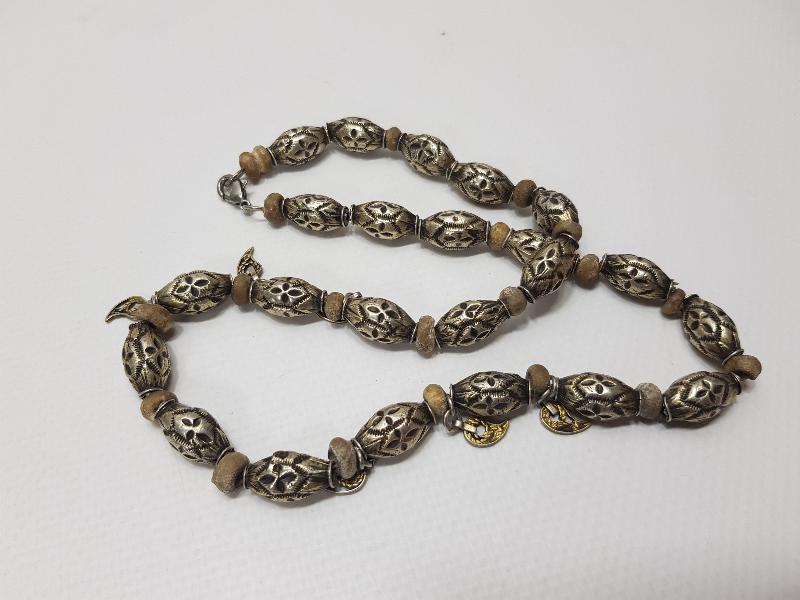 OSMANLI DÖNEMİ ERMENİ İŞİ GÜMÜŞ GERDANLIK 